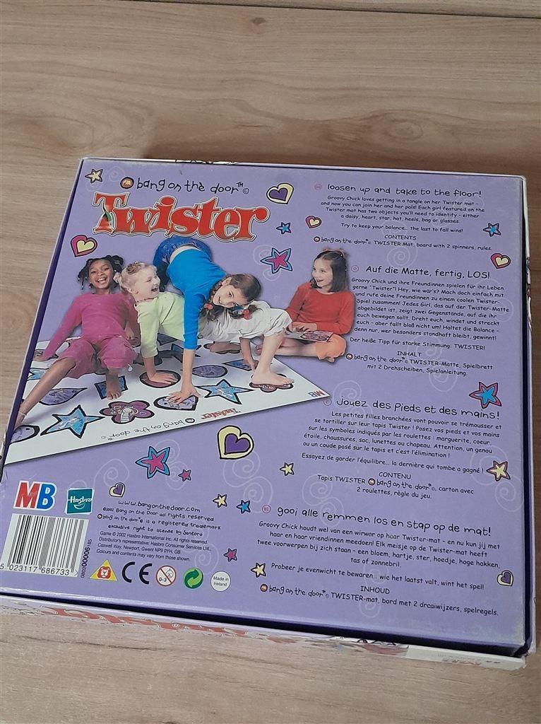 Twister - bang on the door - s5328, Hobby en Vrije tijd, Gezelschapsspellen | Bordspellen, Verzenden, Zo goed als nieuw