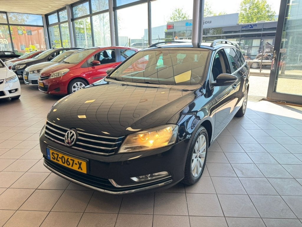 Volkswagen Passat Variant 1.4 TSI HighlAUTOMAAT BlM NAVI CRU, Auto's, Euro 5, Stof, Gebruikt, Zwart