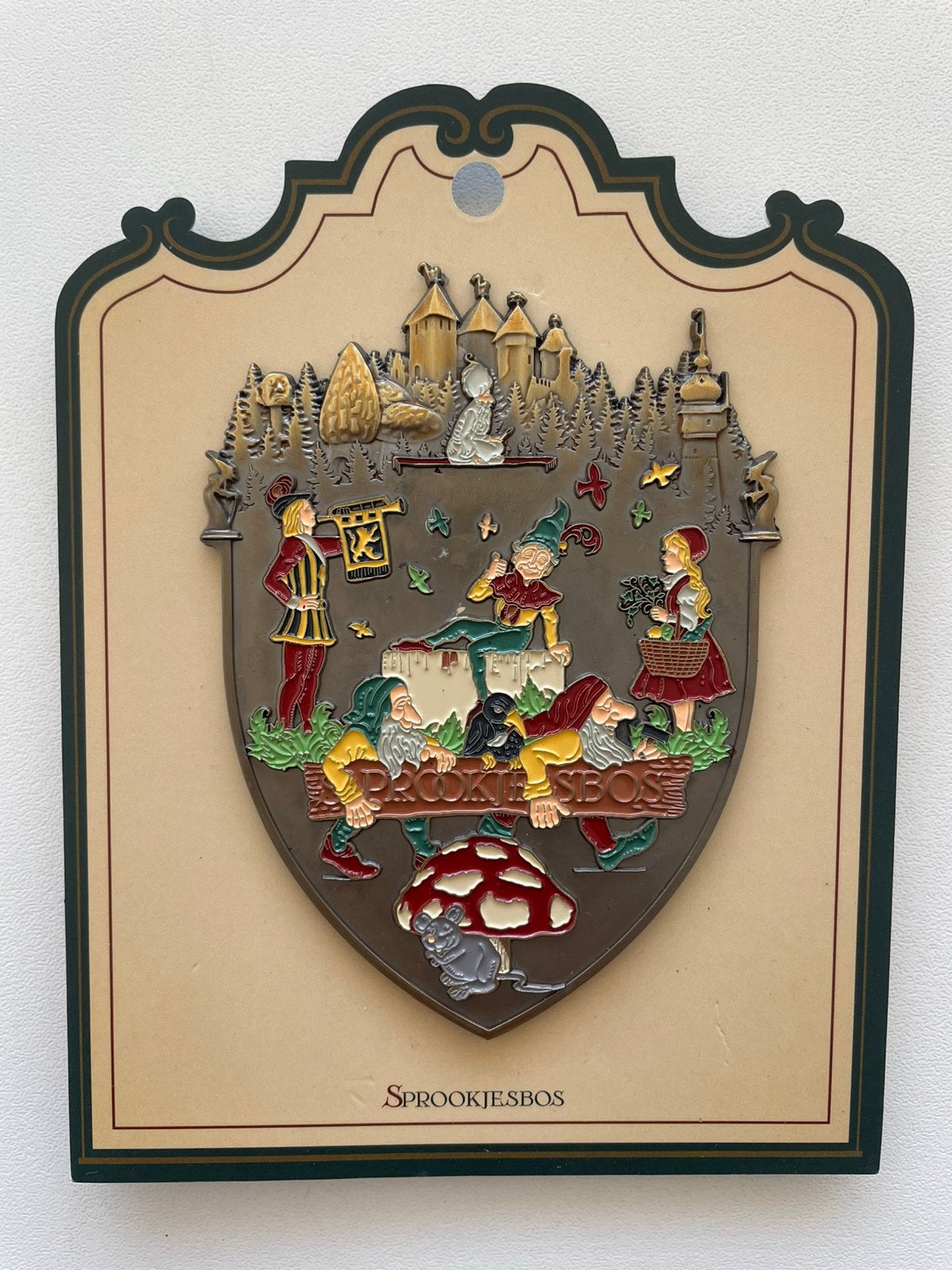 Efteling Reuzenpin Sprookjesbos EPP 491 op kaartje, Ophalen of Verzenden, Nieuw, Button of Speldje