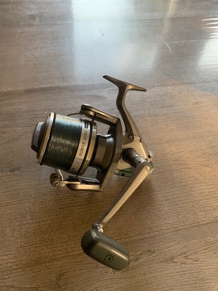 Shimano Power Aero 10000, Ophalen of Verzenden, Gebruikt, Molen