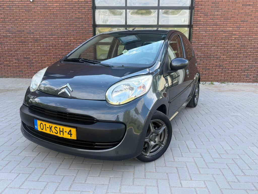Citroën C1 1.0 5-DRS 2007 Grijs automaat  nieuwe koppeling, Voorwielaandrijving, 4 stoelen, C1, 68 pk