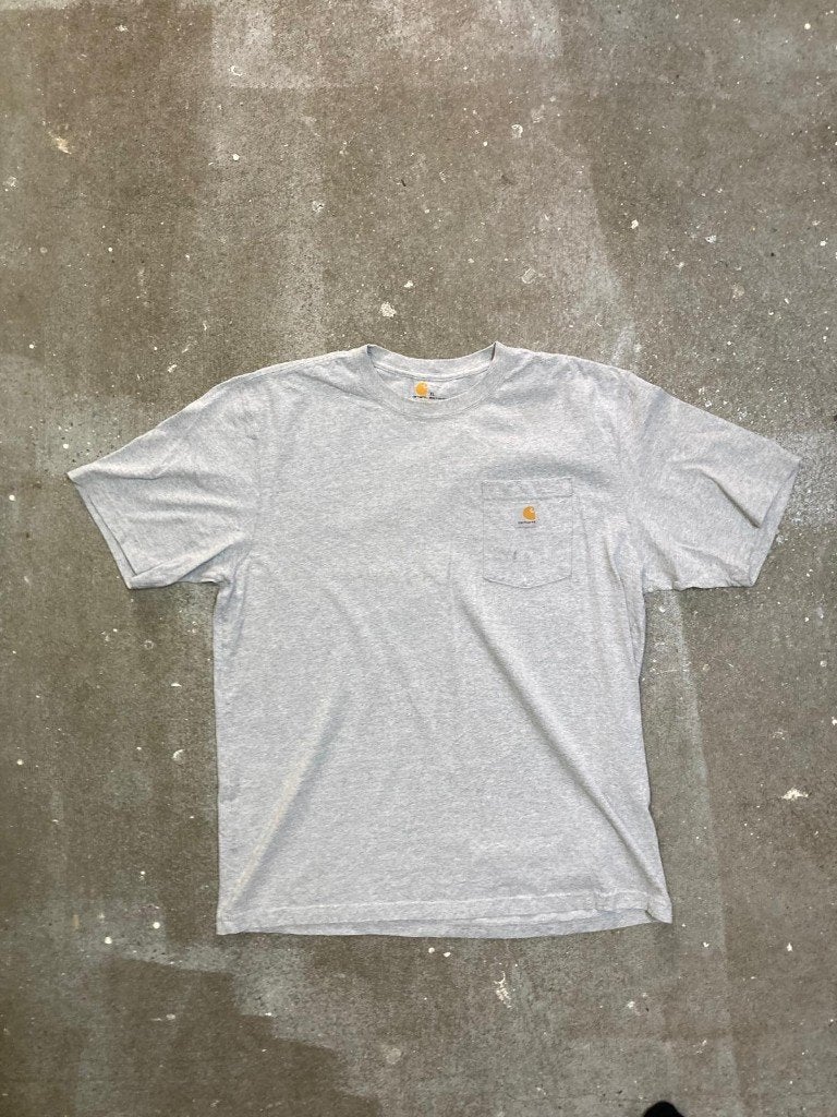 Carhartt T-Shirt – XL - Loose Fit - Grey - Workwear - Y2k, Kleding | Heren, T-shirts, Carhartt, Ophalen of Verzenden, Grijs, Maat 56/58 (XL)