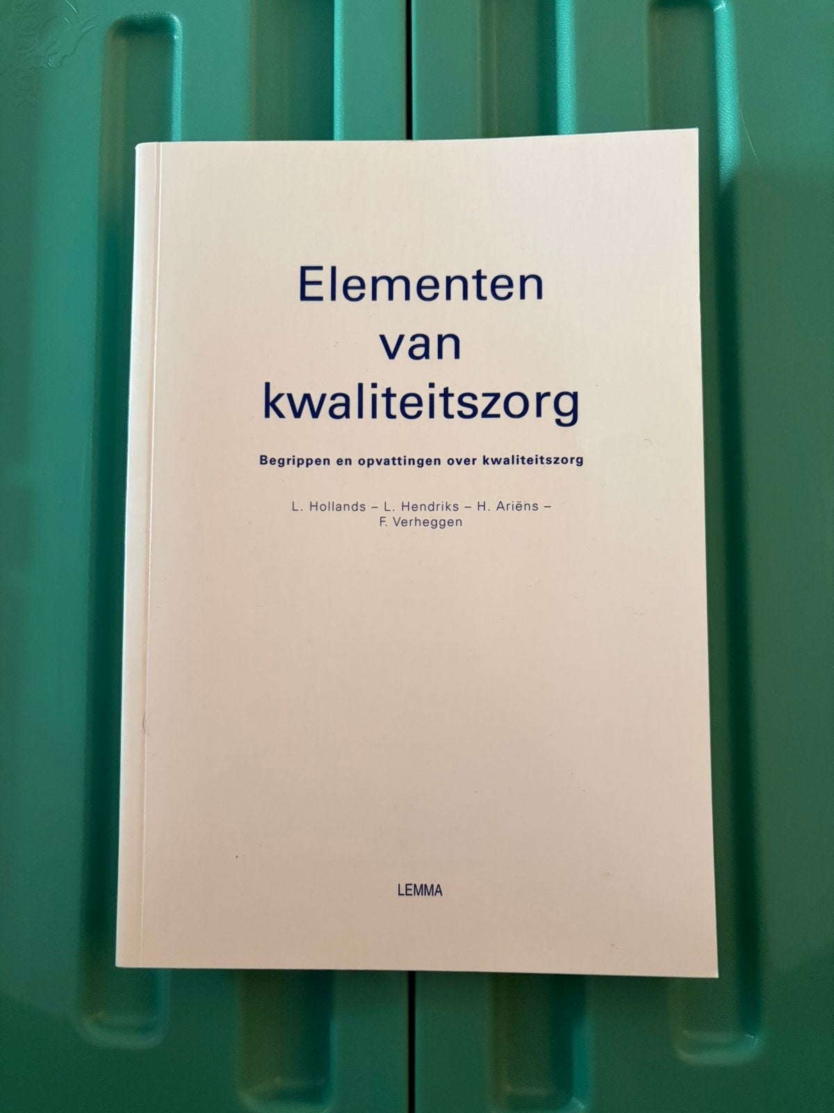 Elementen van kwaliteitszorg - Studieboek, Ophalen, Gamma, Nieuw, HBO