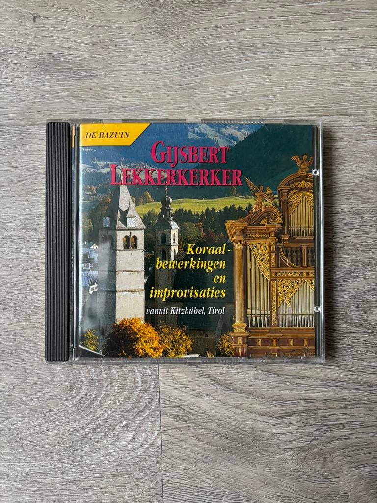 CD Gijsbert Lekkerkerker - koraalbewerkingen & improvisaties, Ophalen of Verzenden, Zo goed als nieuw, Gospel