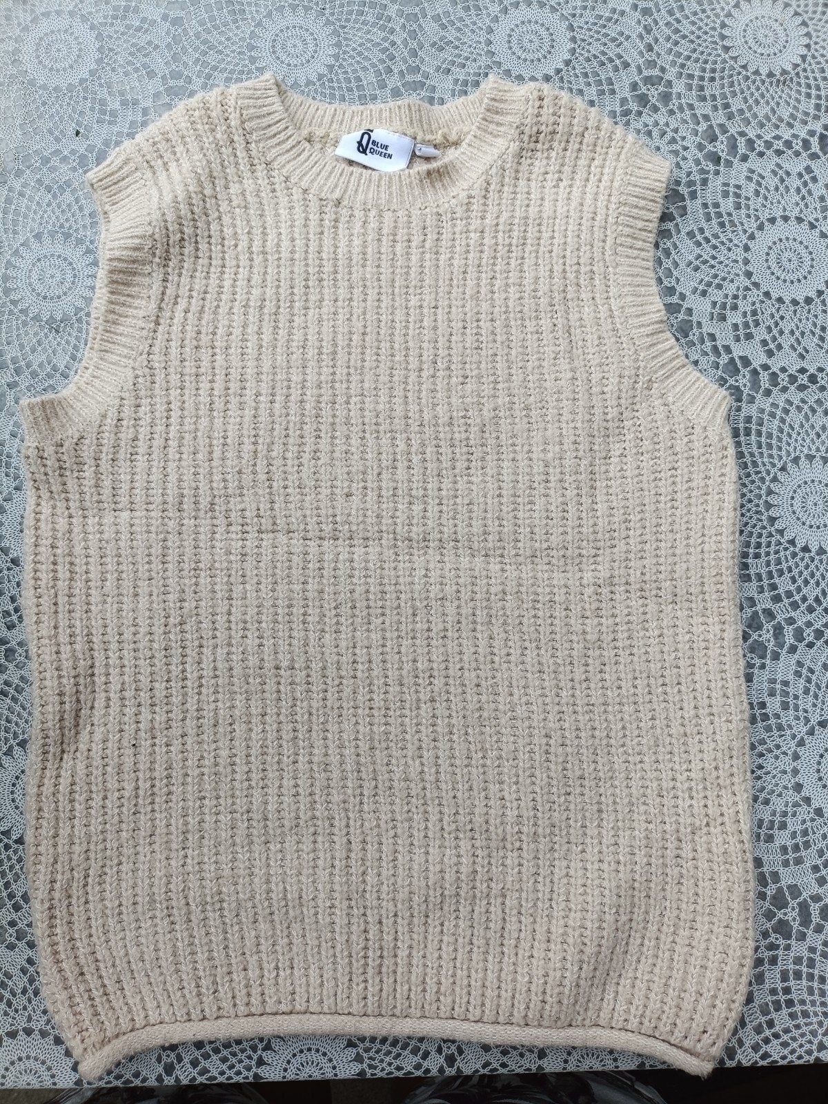 Mouwloze trui / spencer maat 140, Ophalen, Gebruikt, Jongen of Meisje, Trui of Vest