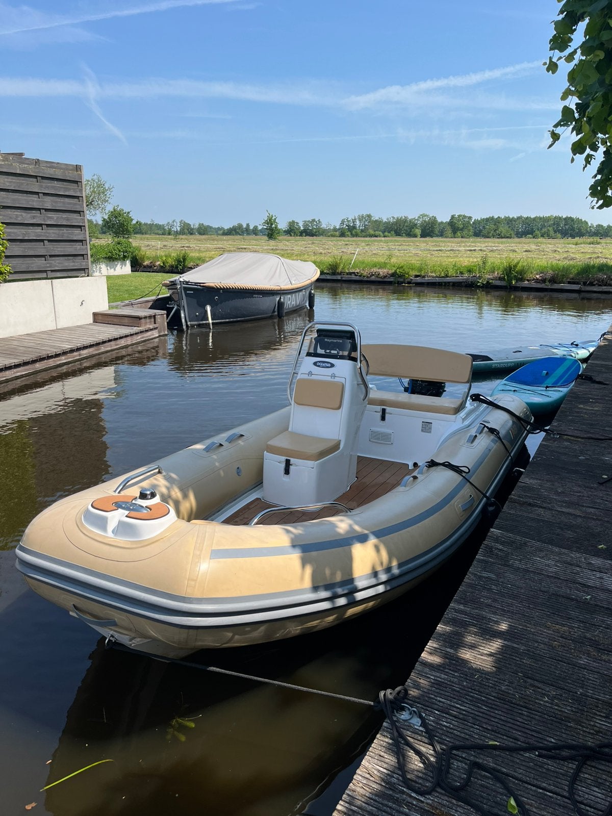 AB rib rubberboot, Ophalen, Zo goed als nieuw