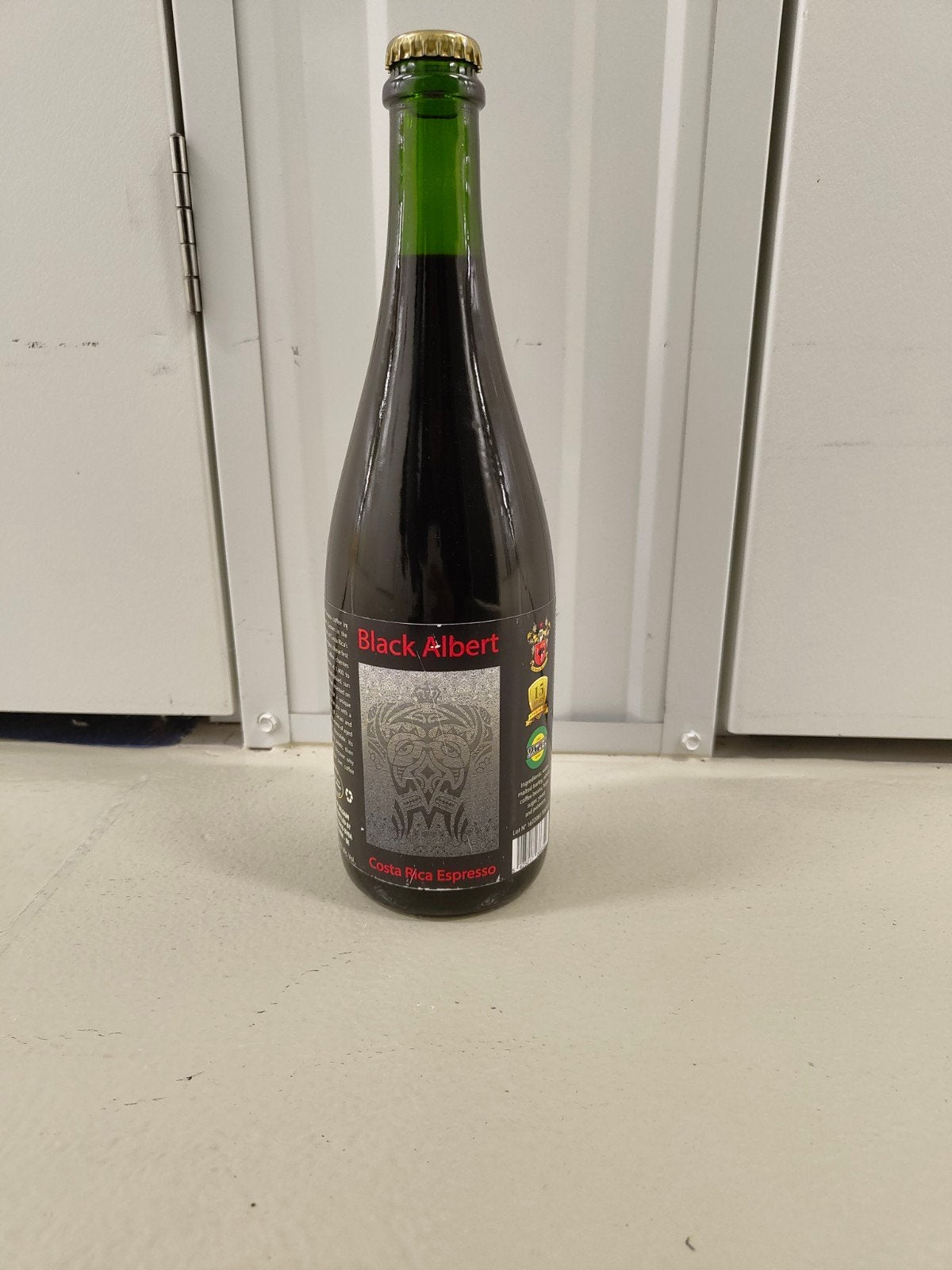 De Struise Brouwers – Black Albert Costa Rica Espresso 2016, Verzamelen, Ophalen of Verzenden, Nieuw, Flesje(s), Overige merken