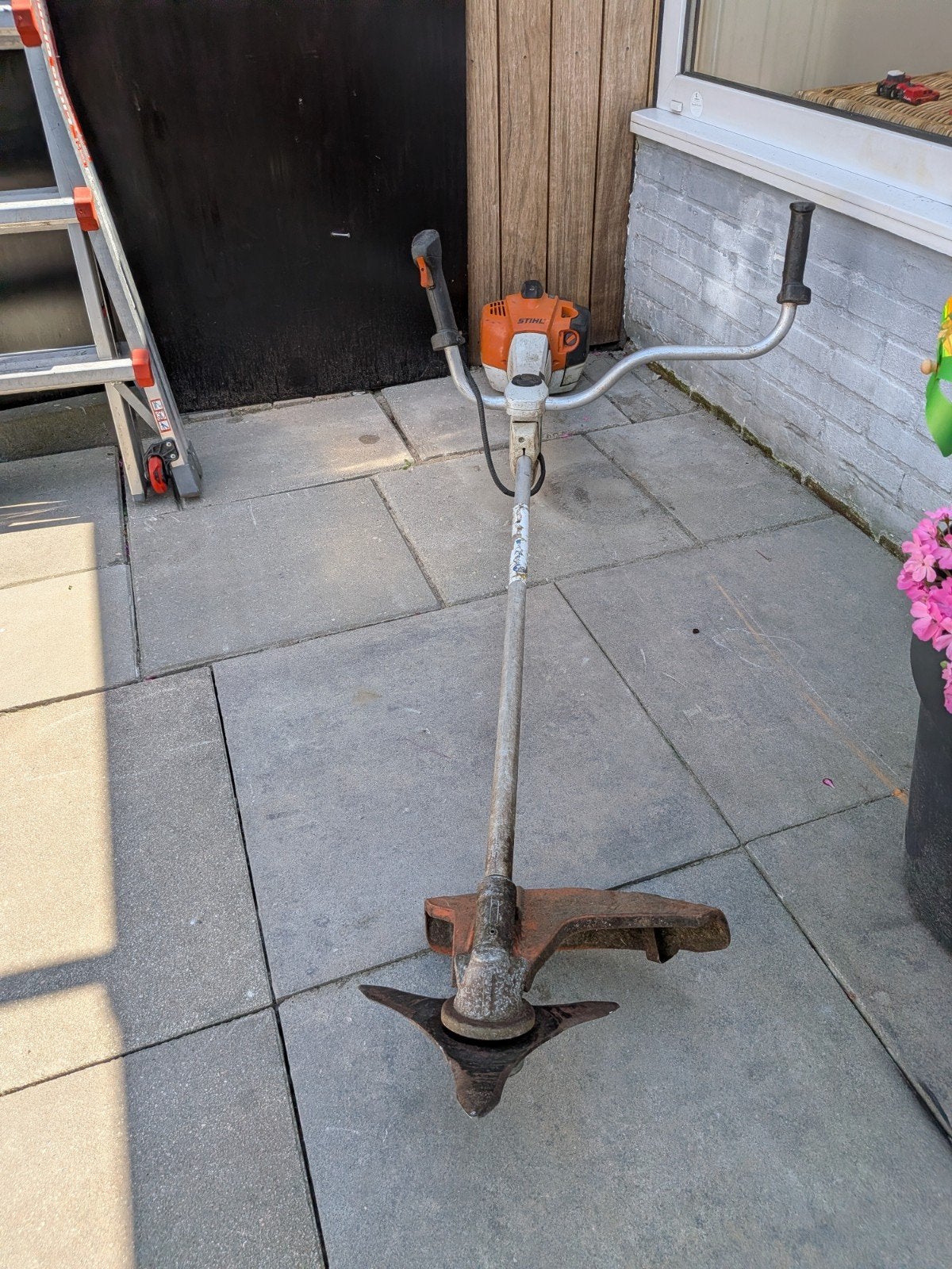 Stihl bosmaaier fs 460c, Tuin en Terras, Ophalen, Benzine, 50 cm of meer, Gebruikt