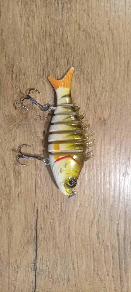 Kleine swimbait plug, Ophalen of Verzenden, Zo goed als nieuw, Kunstaas