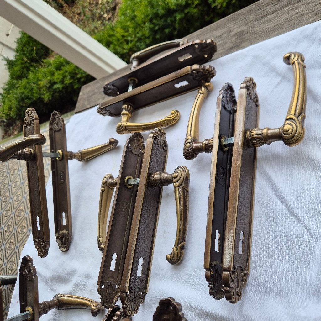 7 sets supergave vintage deurklinken, Ophalen