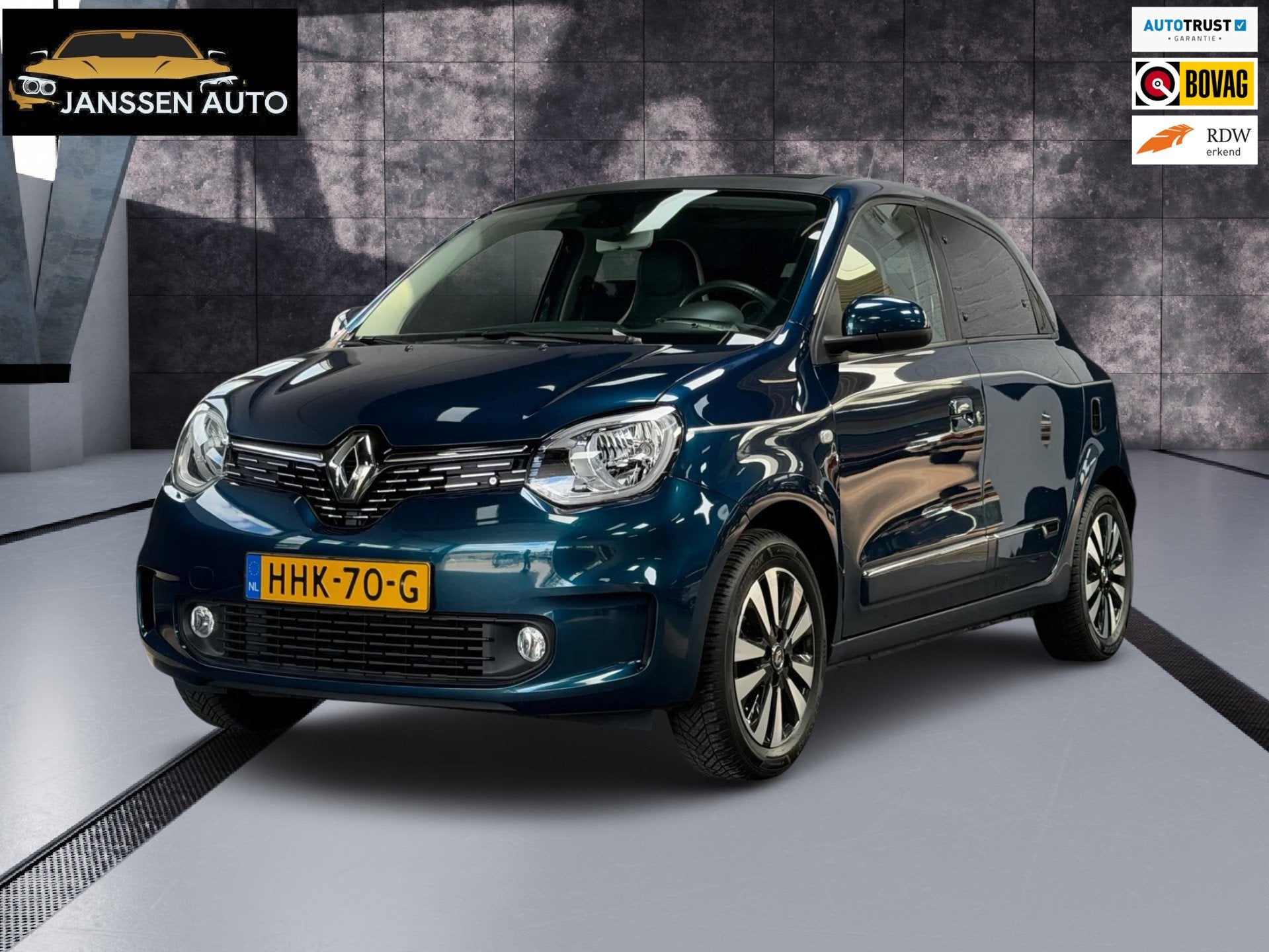 Renault TWINGO 1.0 SCe Limited | Cabrio | Leder | Navi | DAB, Auto's, Renault, 65 pk, Gebruikt, 23 km/l, Leder