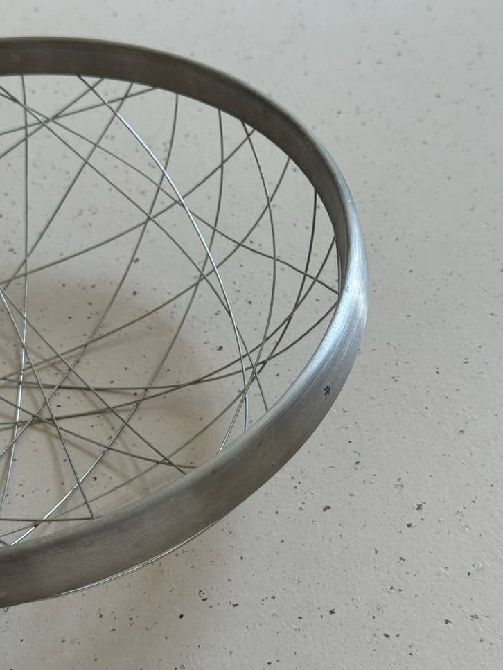 WMF Living Lounge Fruitschaal RVS - Ø 30cm, Schaal, Rond, Ophalen of Verzenden, Zo goed als nieuw