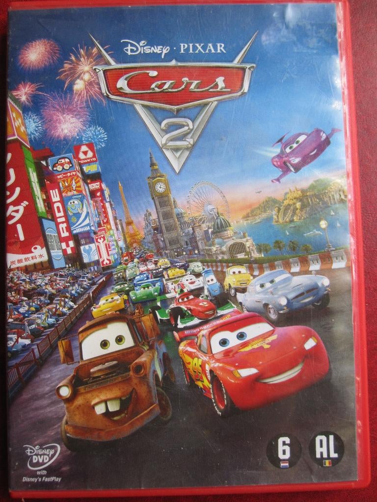 Cars 2 (2011) DISNEY, Tekenfilm, Amerikaans, Ophalen of Verzenden, Zo goed als nieuw