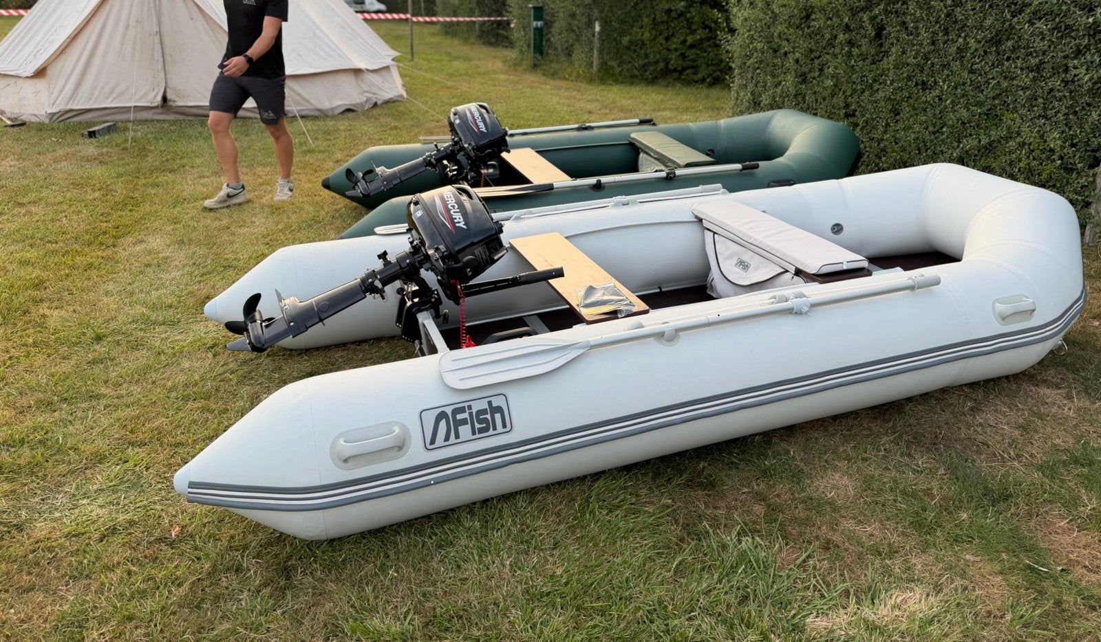 Ribbootjes mercury 6pk  zo goed als nieuw!, Ophalen of Verzenden, Zo goed als nieuw, Mercury