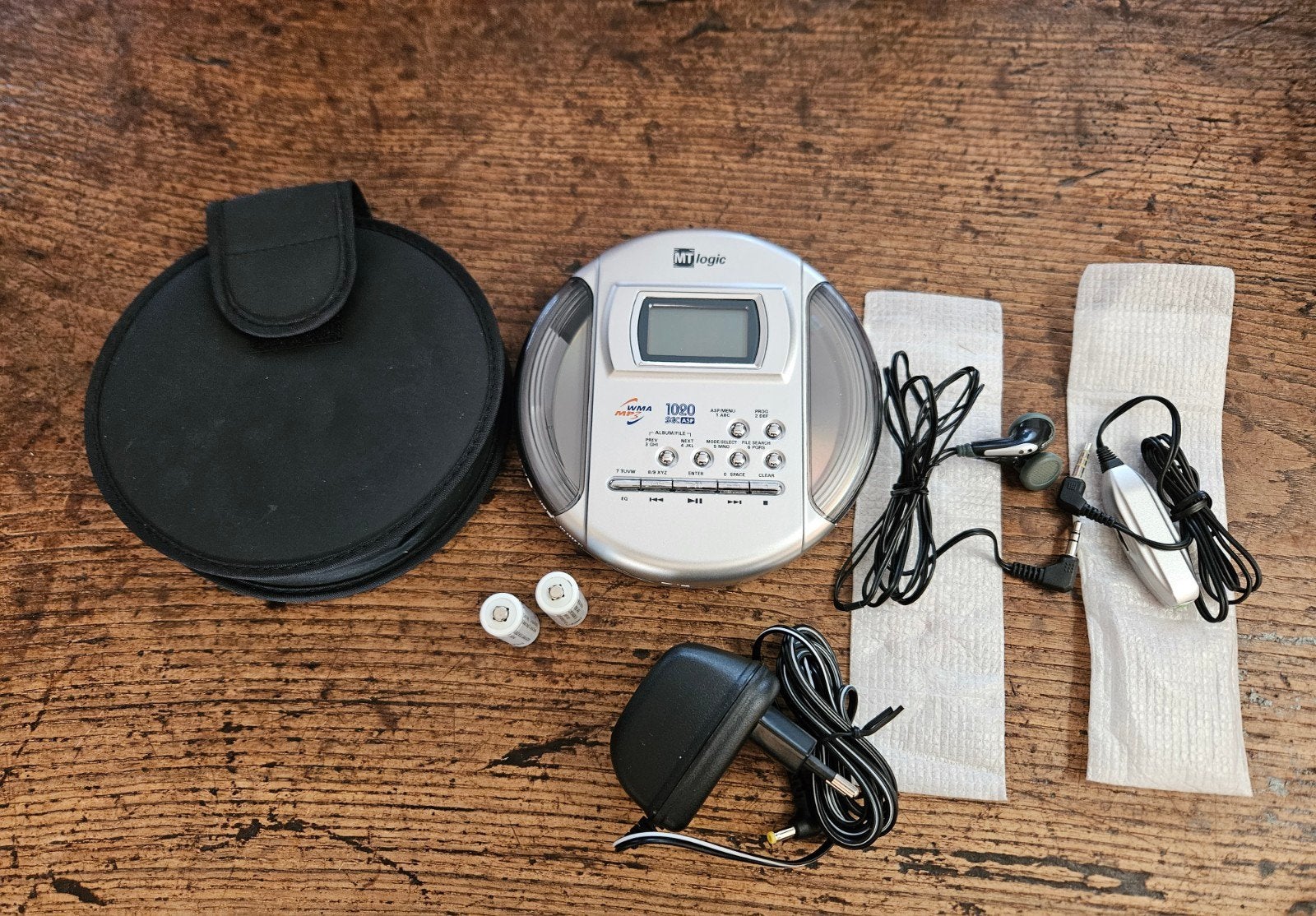 MT Logic CD/MP3/WMA speler CD-116 met anti-shock, Audio, Tv en Foto, Ophalen of Verzenden, Zo goed als nieuw, Draagbaar