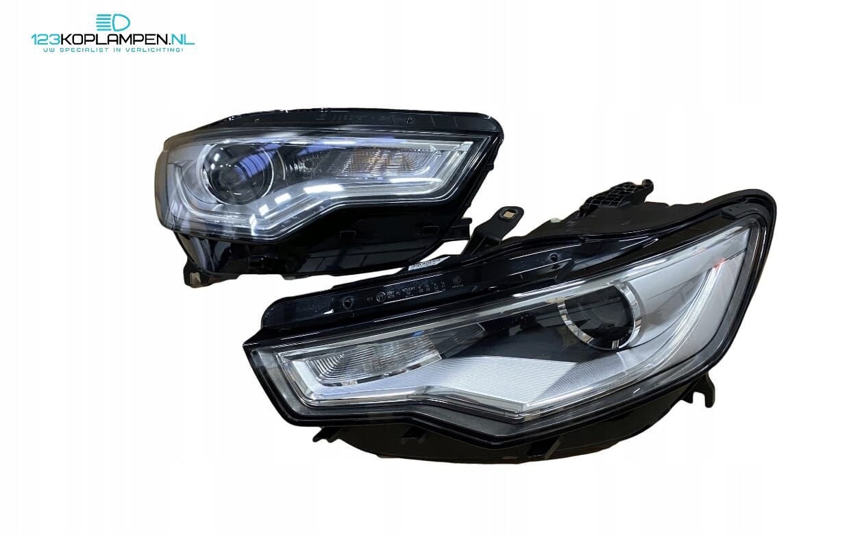 Audi A6 C7 4G Bi Xenon koplamp koplampen links rechts, Ophalen, Gebruikt, -, -
