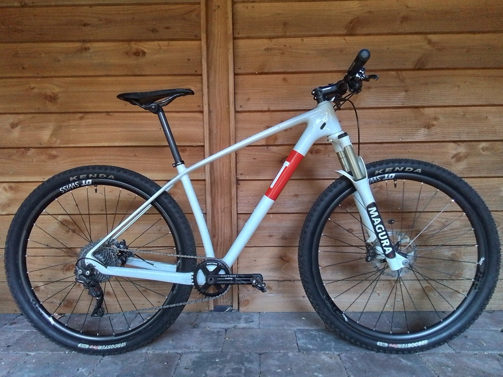 carbon 29er alles xtr met DT Swiss 1200 carbon wielen, Gebruikt, Hardtail, 45 tot 49 cm, Schijfrem