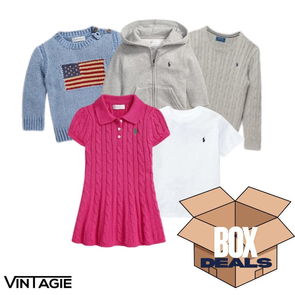 Kids Ralph Lauren box boys & girls 5 stuks of meer, Kinderen en Baby's, Jongetje of Meisje, Vintagie, Haulerwijk, Ophalen of Verzenden