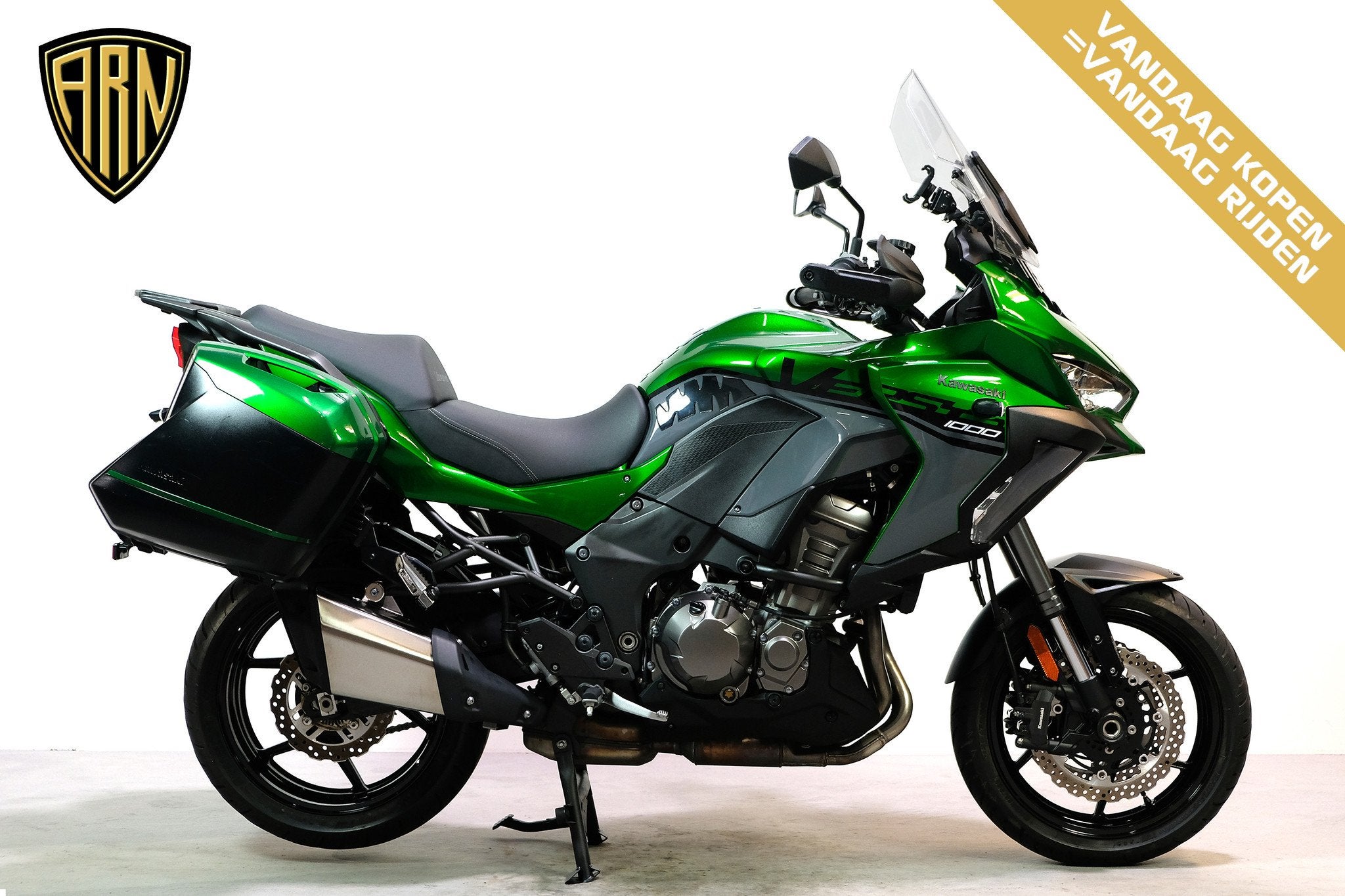 Kawasaki VERSYS 1000 SE TOURER (bj 2019), Motoren, Motoren | Kawasaki, Bedrijf, Toermotor, Handvatverwarming