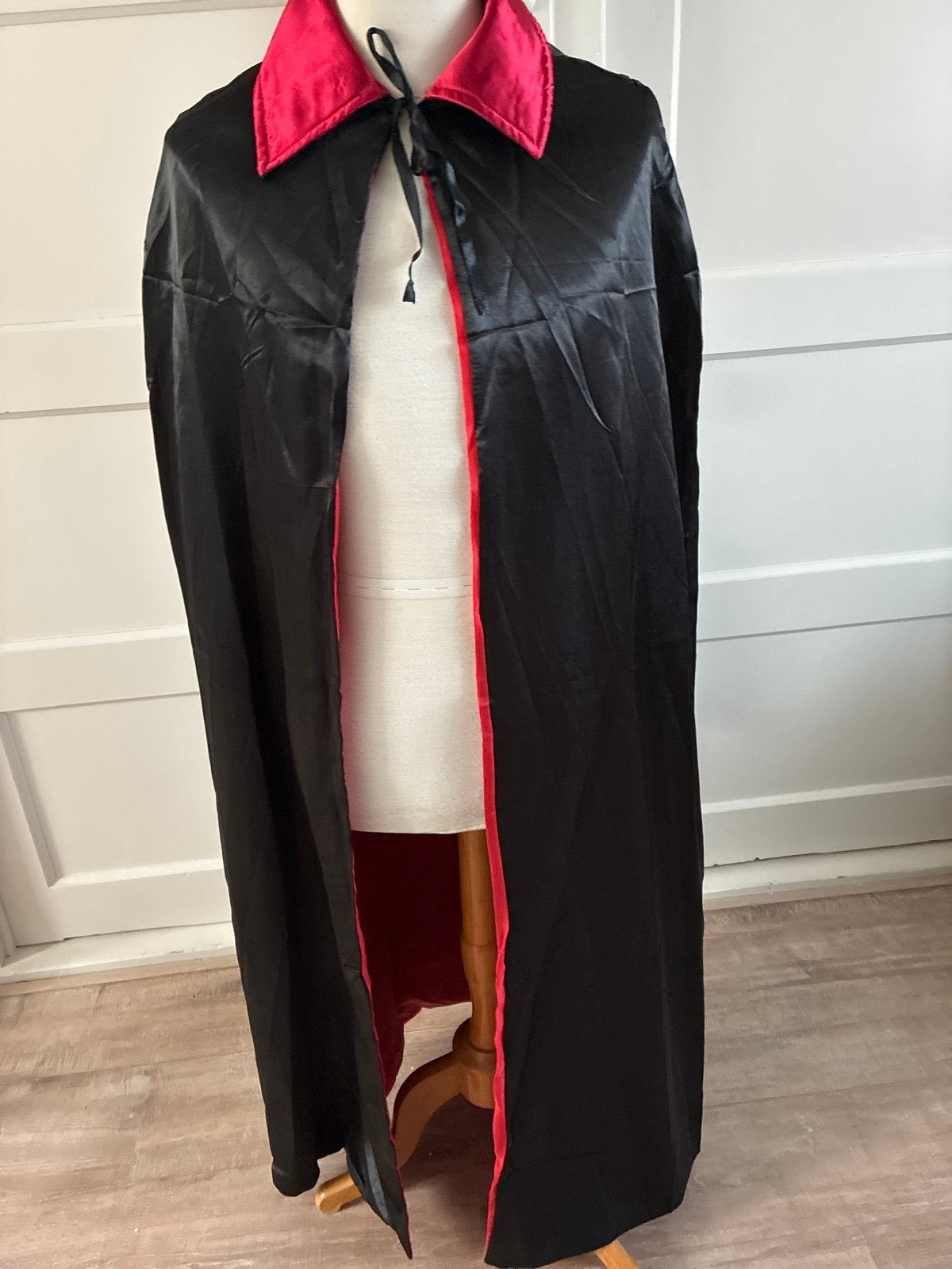 Zwarte Dracula Cape Halloween, Ophalen of Verzenden