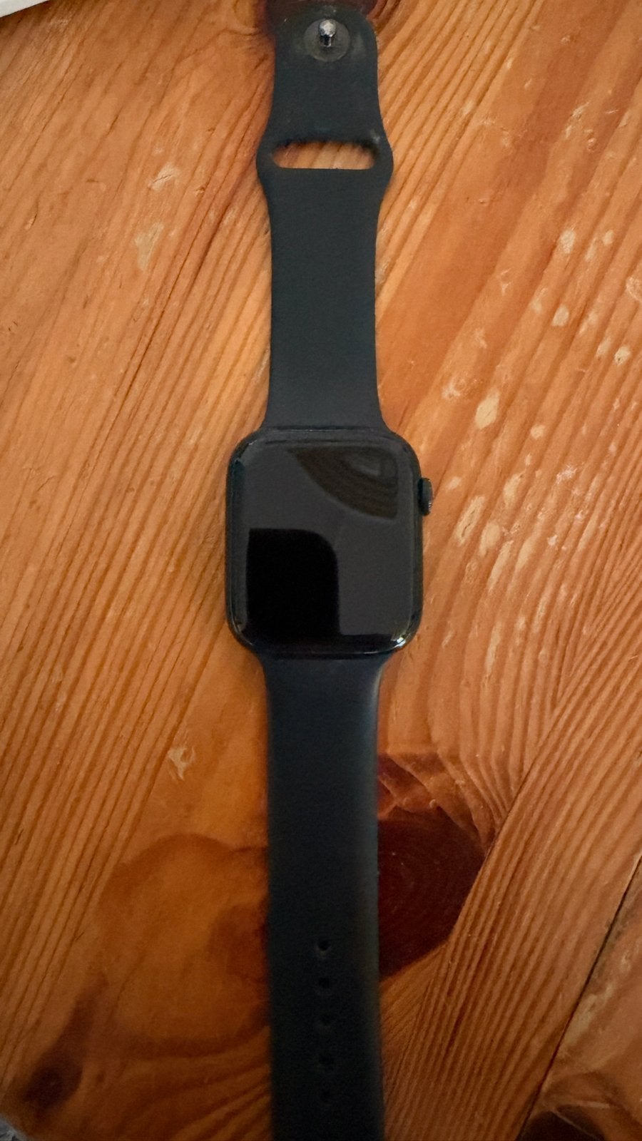 Apple Watch Series 8 GPS 45mm Midnight Aluminium, Hartslag, Zwart, IOS, Ophalen of Verzenden