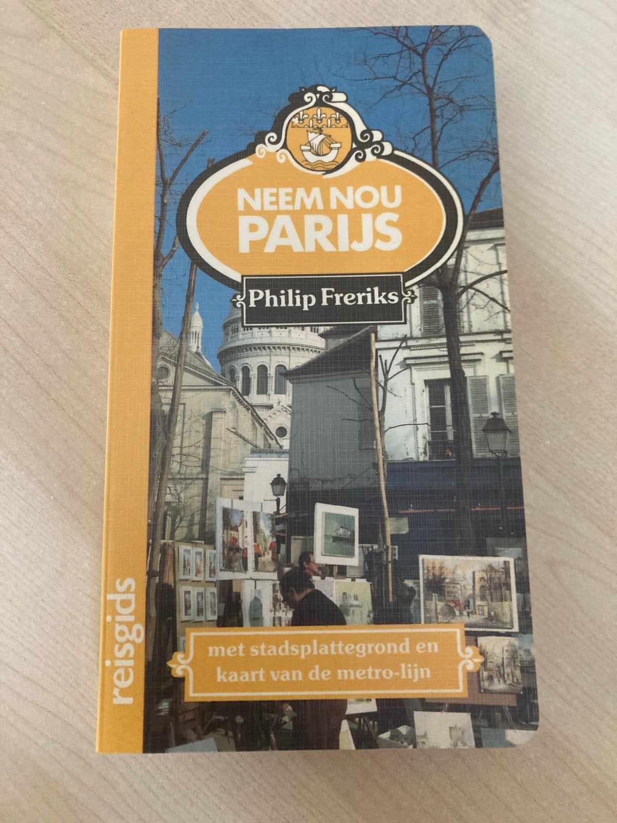 Neem Nou Parijs - Reisgids met stadsplattegrond, Boeken, Europa, Ophalen of Verzenden, Reisgids of -boek, Gelezen