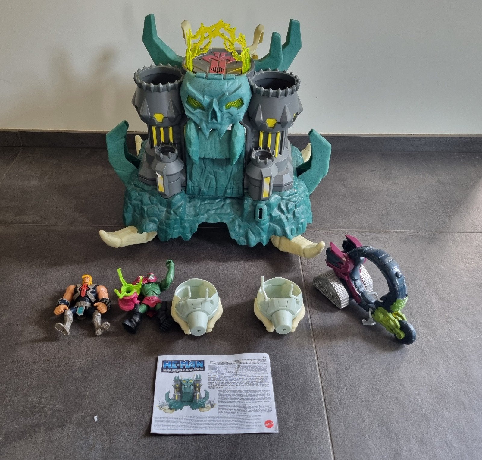 Vintage He-Man Masters of the Universe kasteel, Kinderen en Baby's, Ophalen of Verzenden, Gebruikt