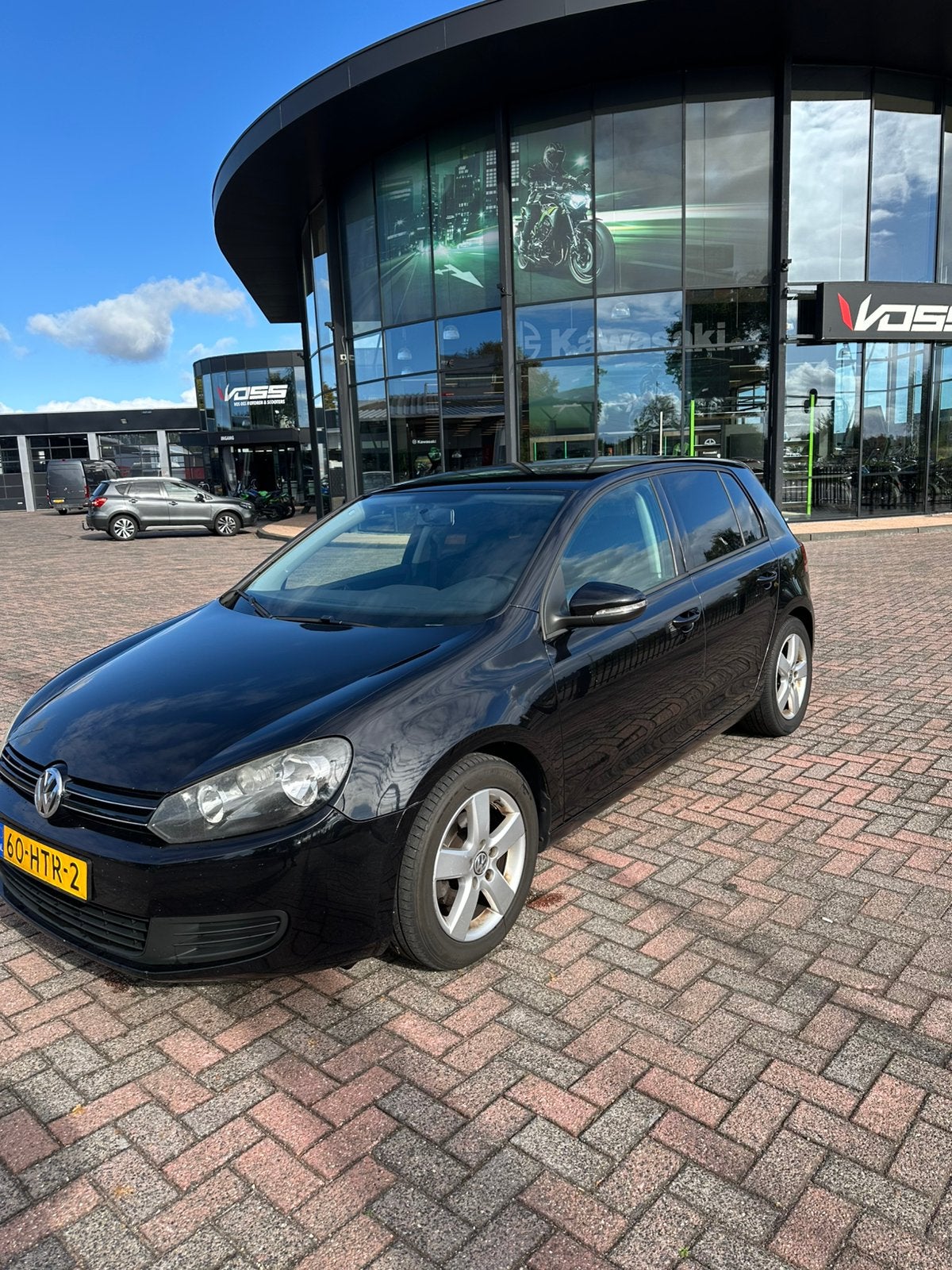 Volkswagen Golf 2.0 TDI 2009 NAP EURO5 Zwart, Auto's, Voorwielaandrijving, Euro 5, Stof, Zwart