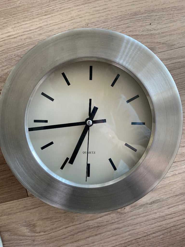 Te koop klok, Ophalen, Gebruikt, Wandklok
