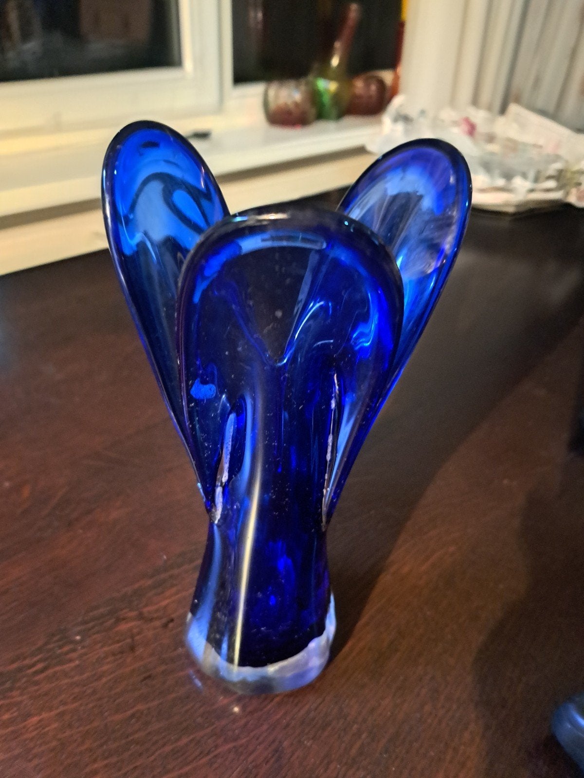 Murano glazen vaas - perfecte conditie, 24cm, Ophalen of Verzenden