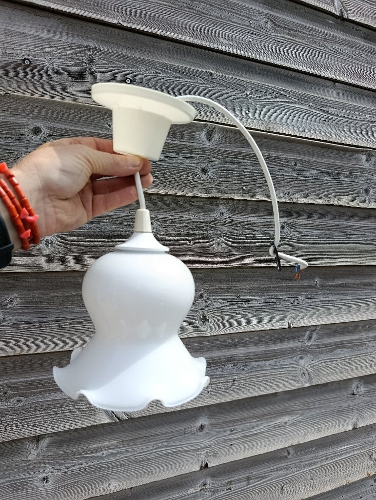 Lamp, Ophalen, Zo goed als nieuw, Glas