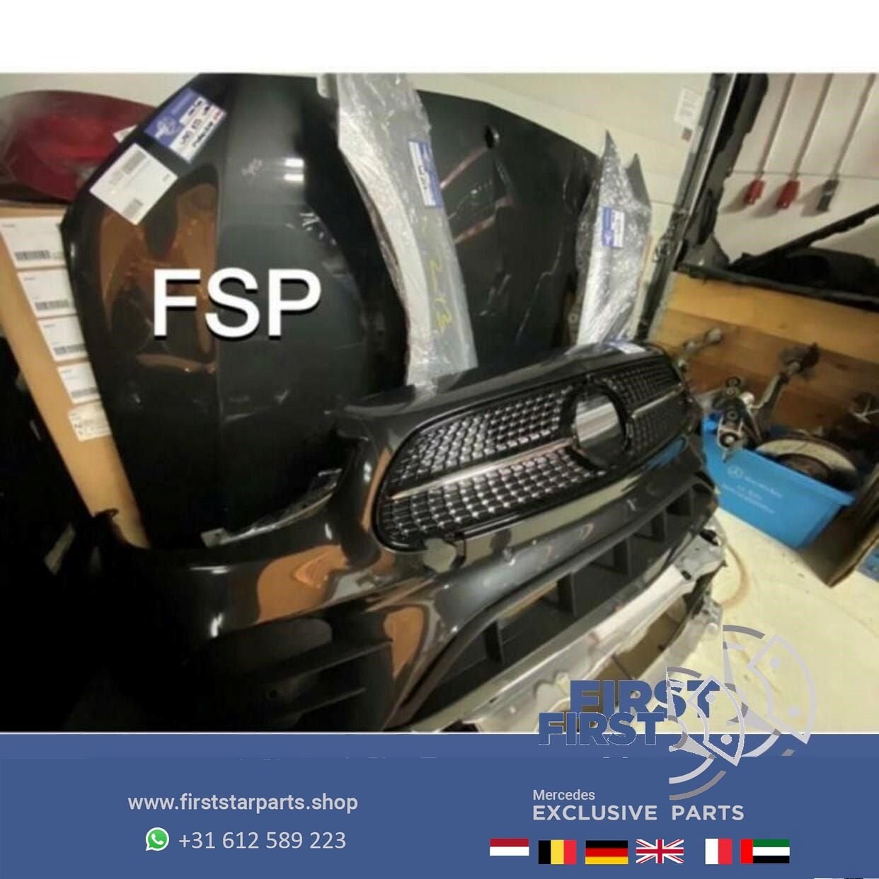 W213 S213 W238 FACELIFT 43 AMG VOORKOP Mercedes E Klasse 202, Gebruikt, -, Voor, Ophalen of Verzenden