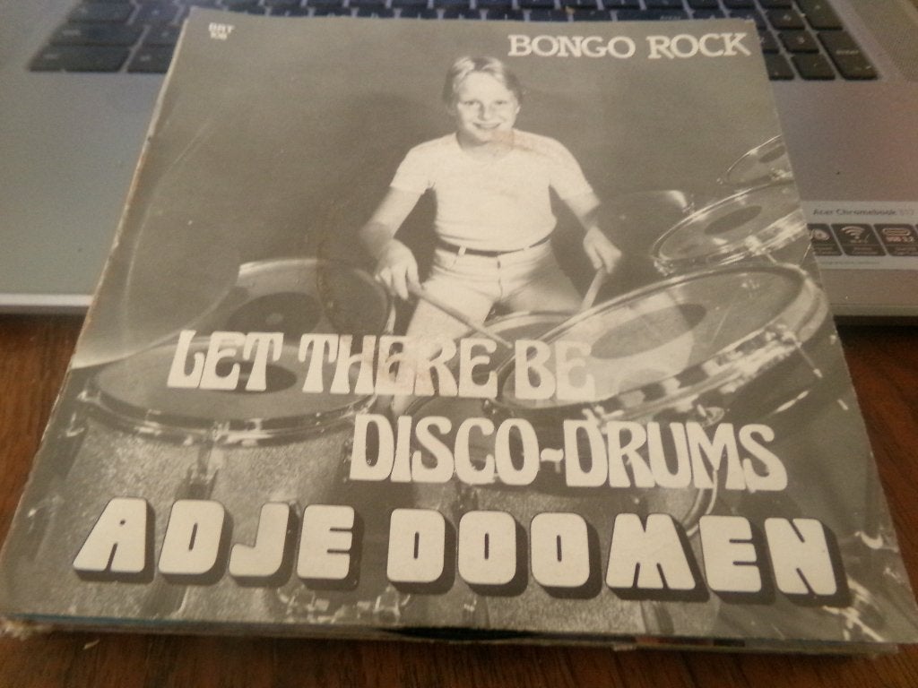 Top - Adje Doomen ‎– Let There Be Disco-Drums / Bongo Rock, Ophalen of Verzenden, Gebruikt, Nederlandstalig