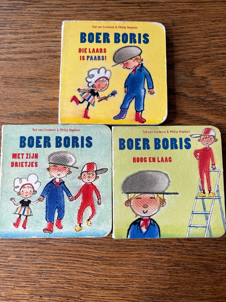 3 boer Boris boekjes, Ophalen of Verzenden, Gelezen, 3 tot 4 jaar