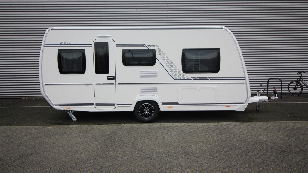 Fendt Apero 465 TG 1800 kg as + GFK dak, Caravans en Kamperen, Caravans, Standaardzit, Bedrijf, Fendt, Schokbreker