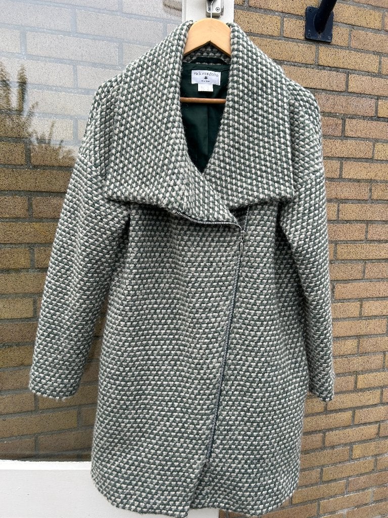 winterjas van Rick Cardona maat 38, Maat 38/40 (M), Ophalen of Verzenden, Zo goed als nieuw, Grijs