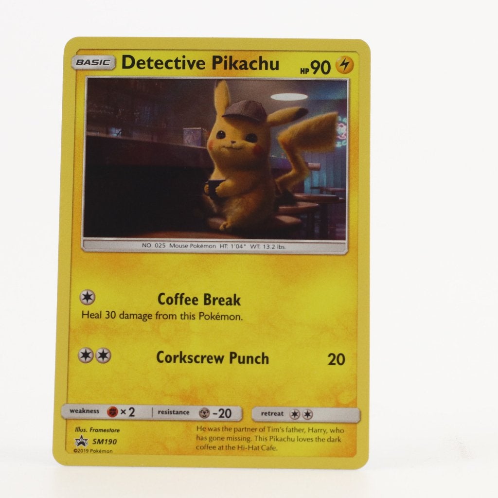 TCG Detective Pikachu (SM 190), Zo goed als nieuw