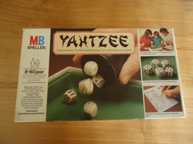 Yahtzee, Hobby en Vrije tijd, Gezelschapsspellen | Bordspellen, Vijf spelers of meer, Ophalen, Gebruikt