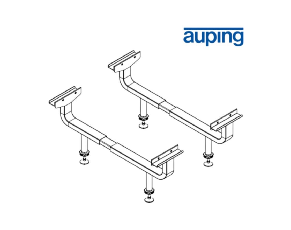 Auping Stand Alone Onderzetpoten 129 - 149, Tweepersoons, Ophalen of Verzenden, Zo goed als nieuw, Overige maten
