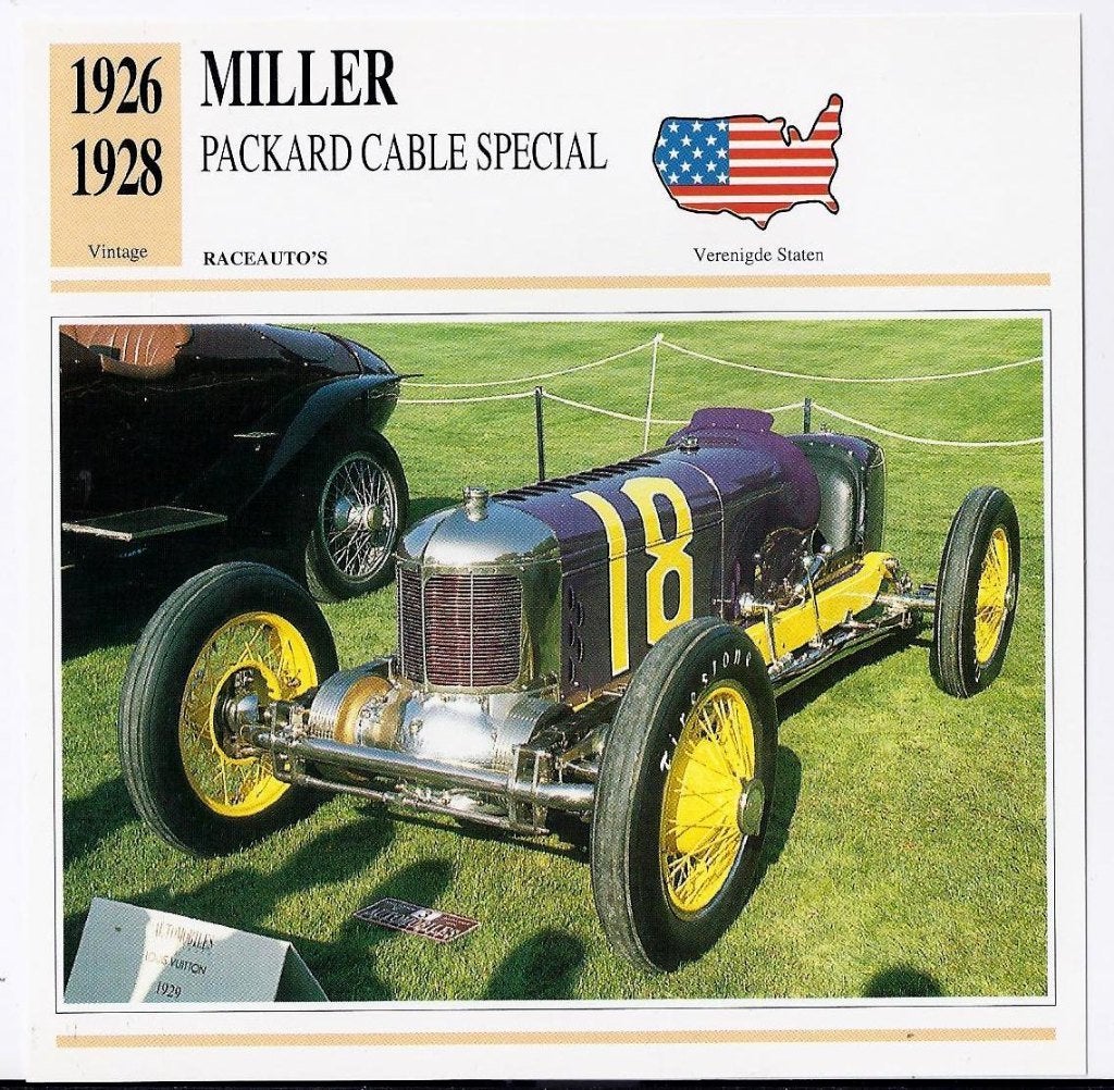 F300 autokaart miller packard, Ophalen of Verzenden, Zo goed als nieuw, Auto's