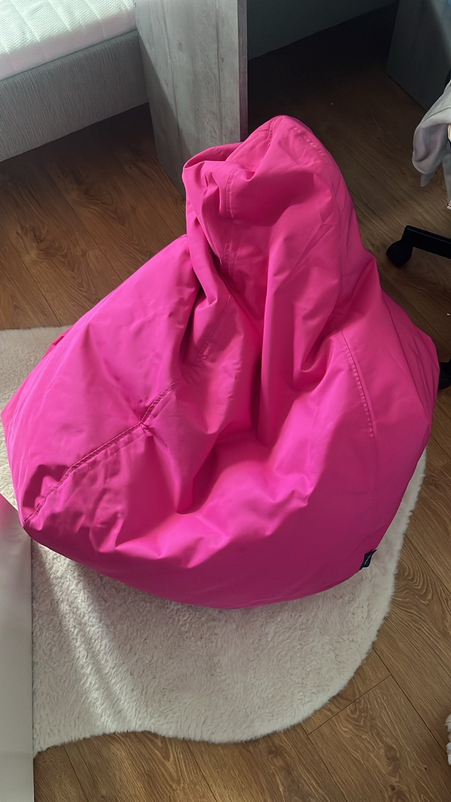 Roze zitzak - Comfortabel en stijlvol, Ophalen of Verzenden, Zo goed als nieuw, Roze, Zitzak