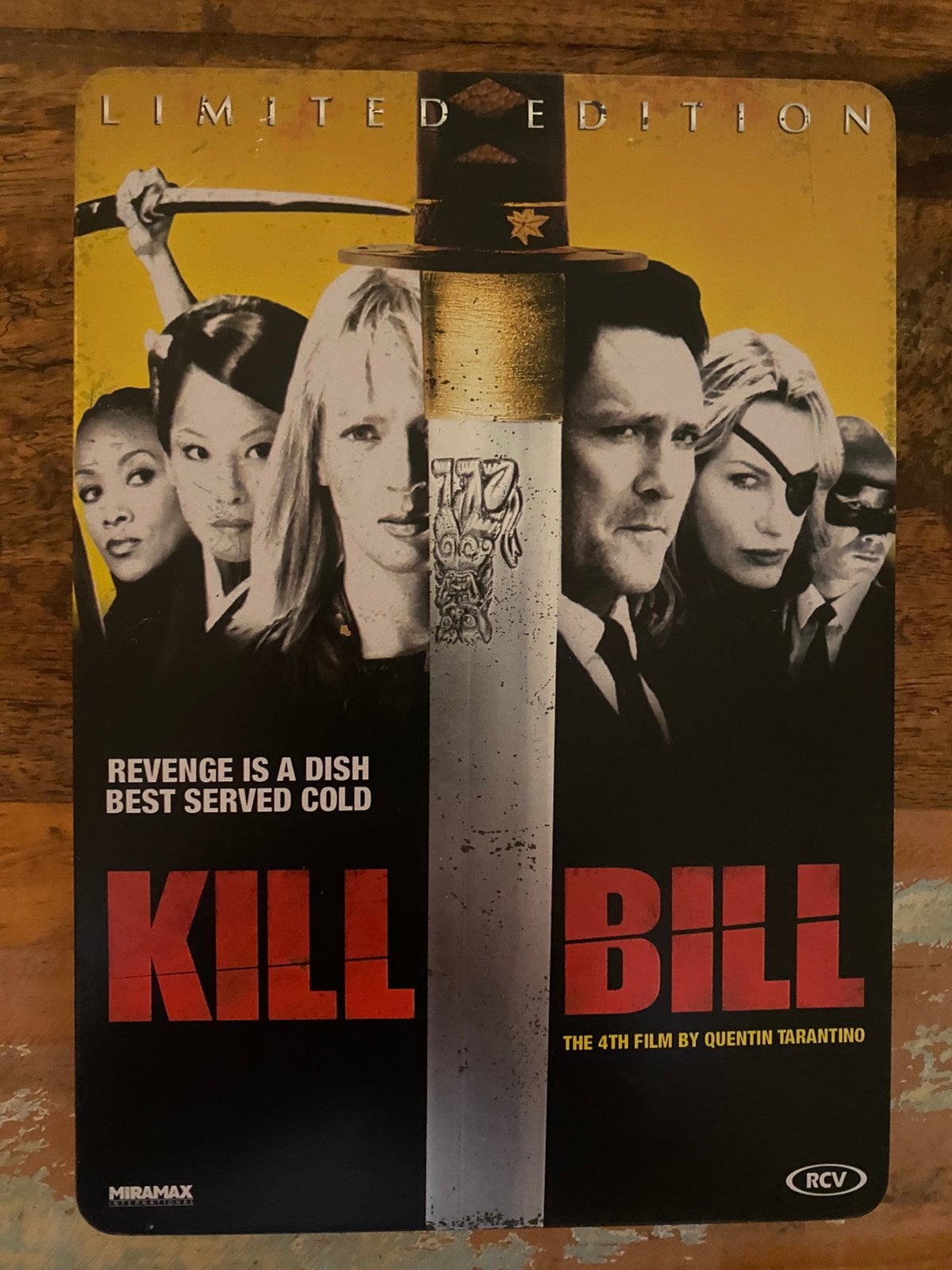 Dvd Kill bill limited edition (hard case), Ophalen of Verzenden, Zo goed als nieuw