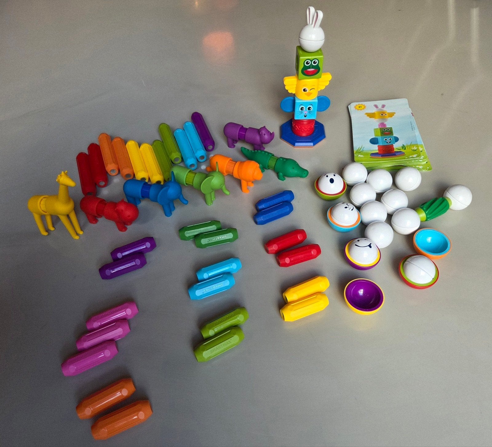Complete Smartmax magneet speelgoed set (ca. 80 delen), Ophalen of Verzenden, Zo goed als nieuw, Bouwen