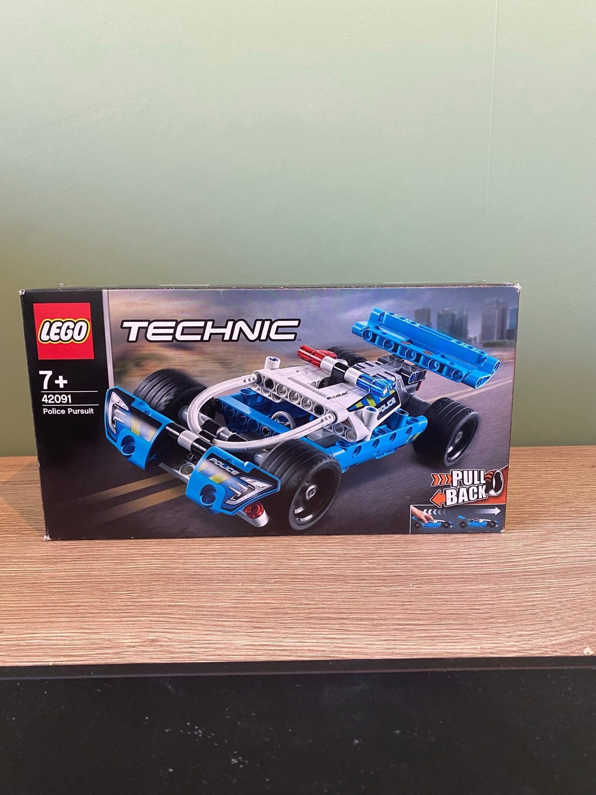 LEGO Technic 42091 Politie Achtervolging, Ophalen of Verzenden, Gebruikt