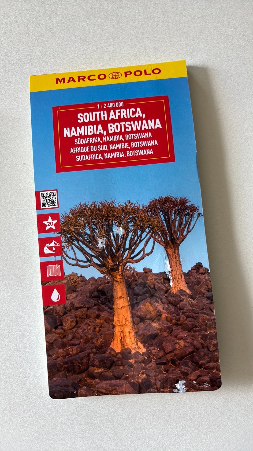 Landkaart ZA, Namibie & Botswana nieuw, Afrika, Overige typen, Nieuw, Ophalen of Verzenden