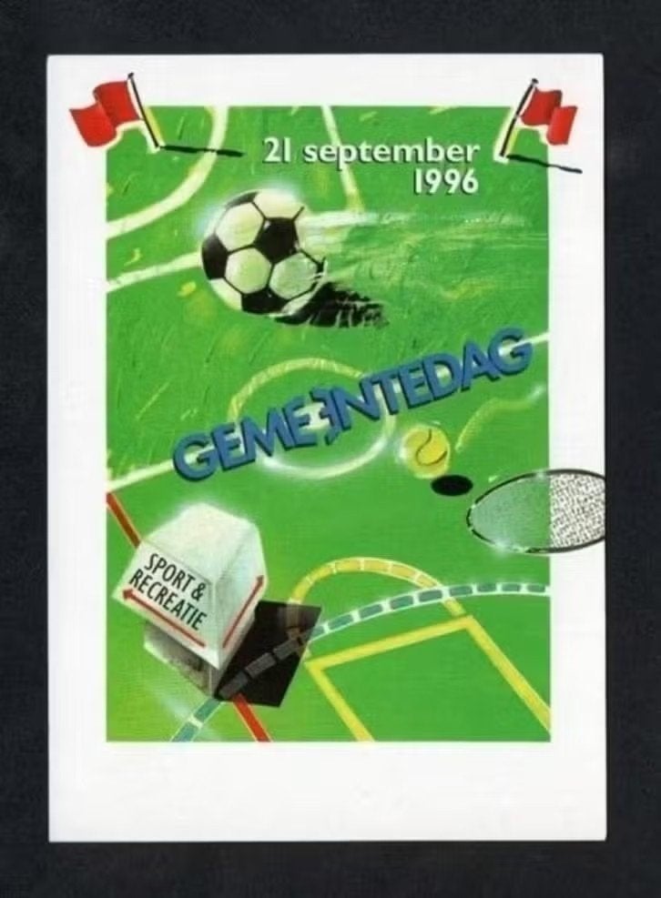 Gemeentedag Sport en Recreatie Voetbal Tennis Spel 1996., Verzamelen, Ophalen of Verzenden, 1980 tot heden, Ongelopen, Sport en Spel
