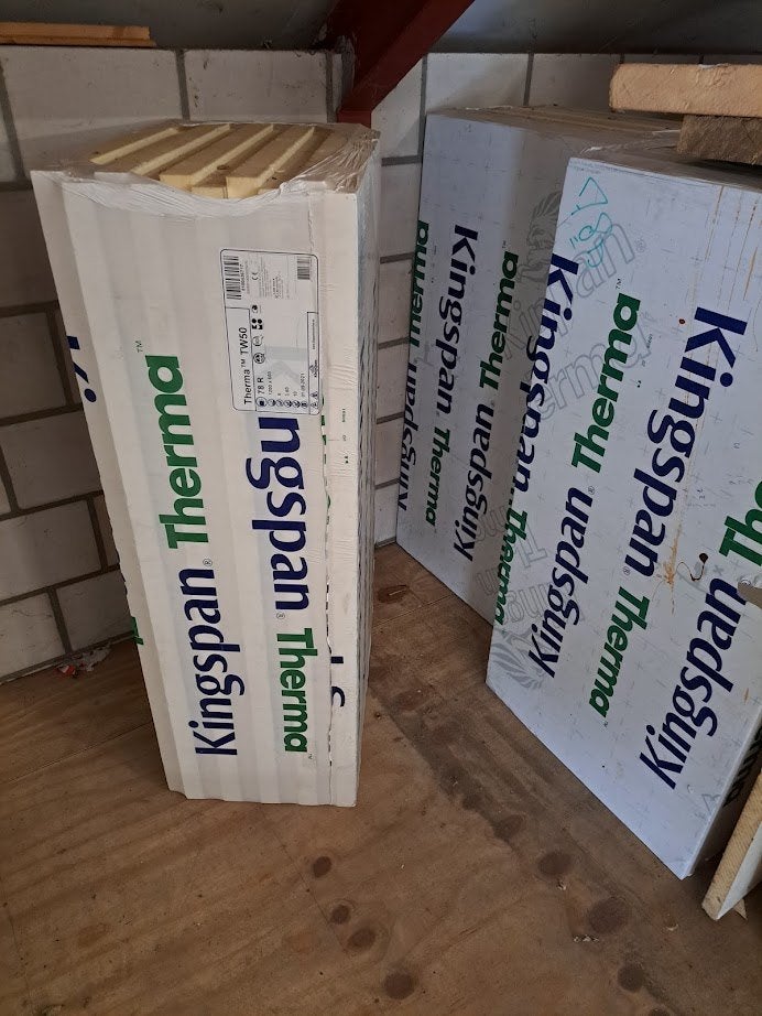 Kingspan Therma isolatieplaten, Ophalen, Nieuw