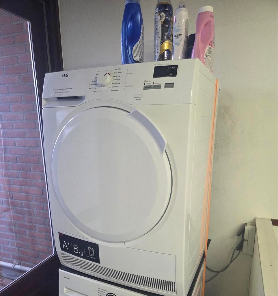 AEG Lavatherm 57700 - 8kg Condensdroger, Ophalen, 6 tot 8 kg, Condens, 85 tot 90 cm