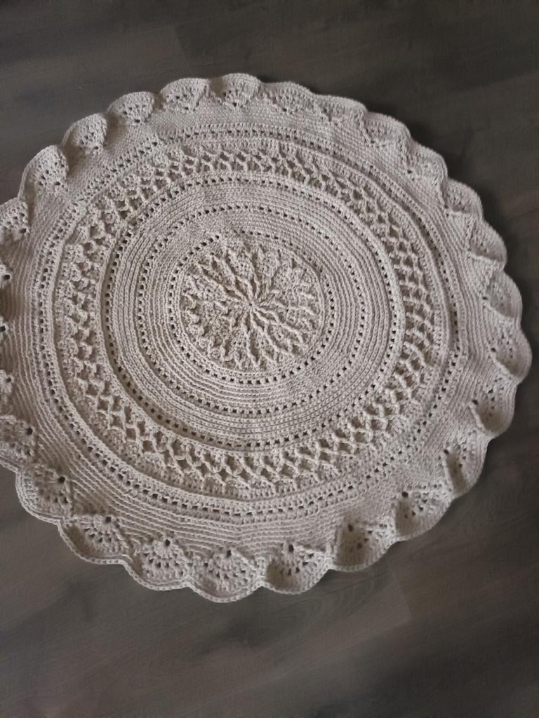 Nieuw Handgemaakt Rond Vloerkleed - Doorsnee 120 cm, Ophalen of Verzenden