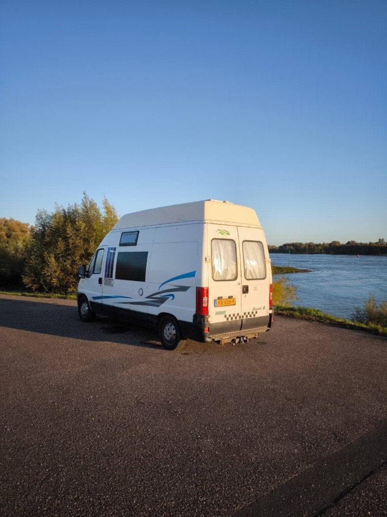 Fiat Ducato 2.8 jtd zelfbouwcamper, Buscamper of Camperbus, Fiat, Tot en met 2, 7 tot 12 maanden geleden